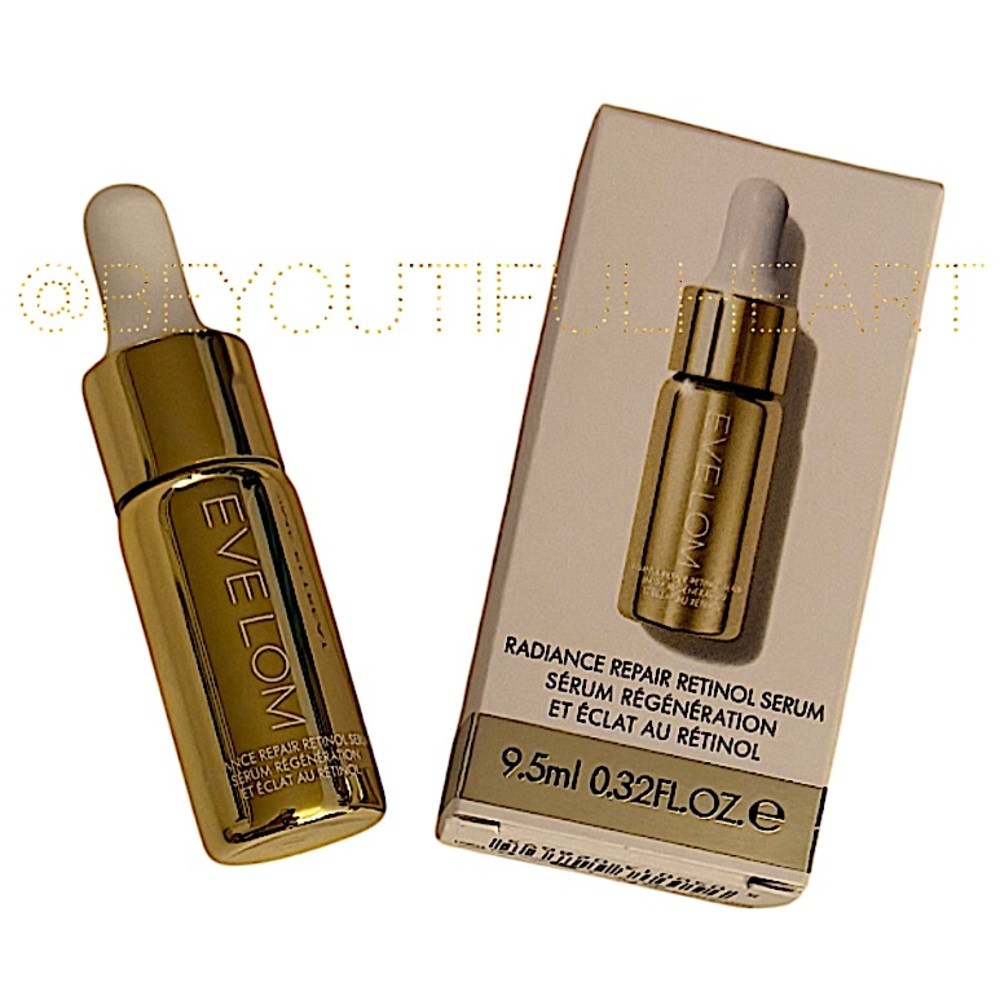 EVE LOM Radiance Repair Retinol Serum - Deluxe Travel Size 0.32 fl oz / 9.5 ml